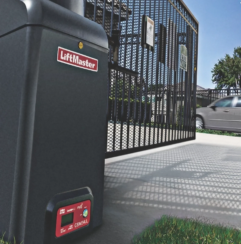Secure community entry gate system